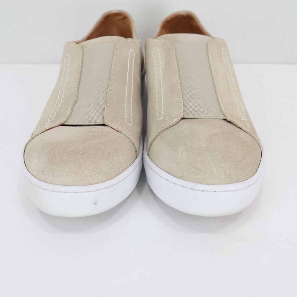 Garnet Hill Zora Leather Suede Slip-On Sneaker Size 41 US 10 - Picture 7 of 10